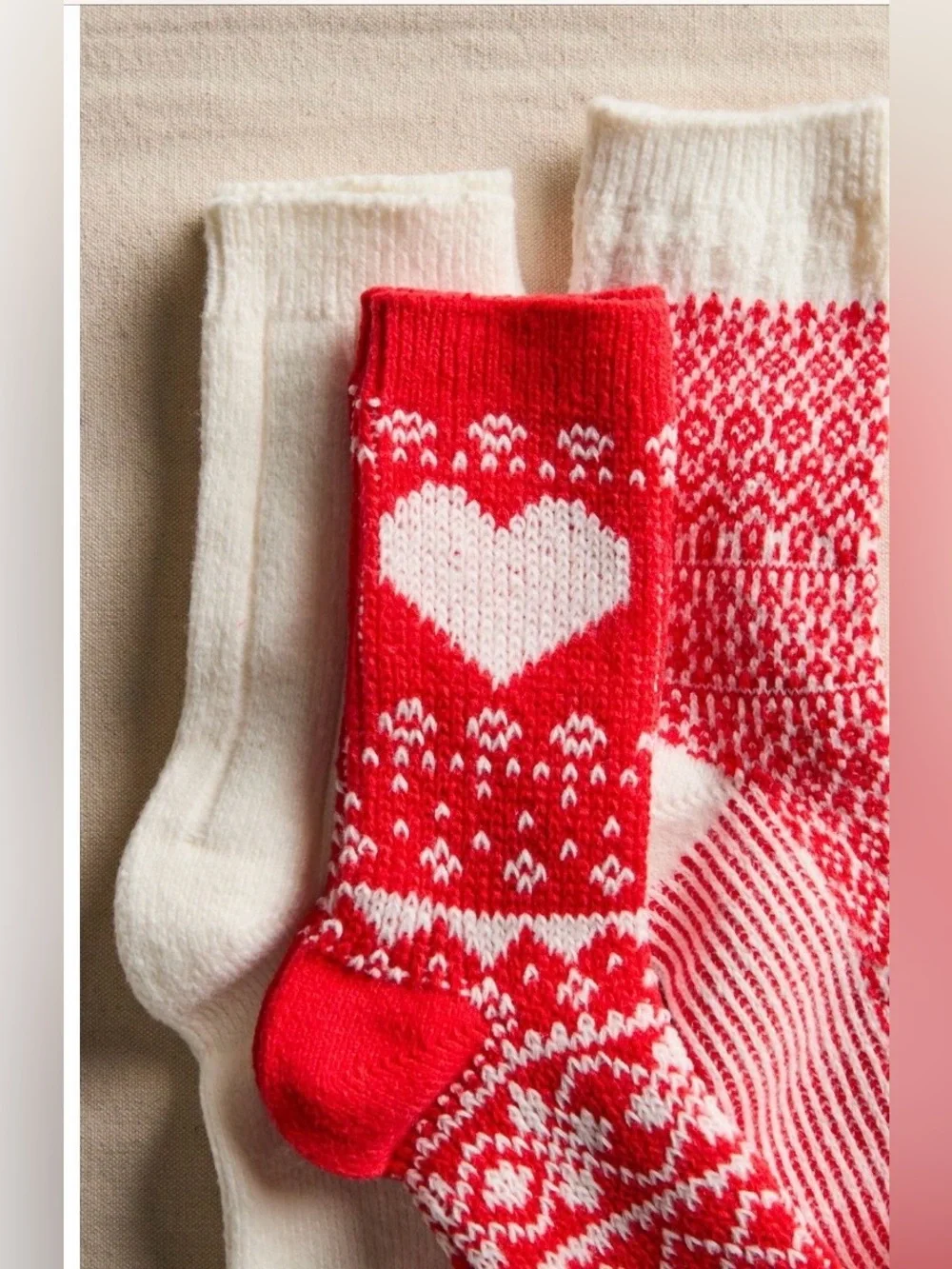 Free People Nordic Knit Sock Bundle OS NWT 2 Sets of 3